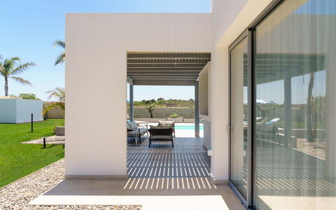 Villa Marzamemi: Floor, Composite Material, Shade, Swimming Pool, Eco Hotel, Daylighting, Design, Resort, Landscaping, Outdoor Structure