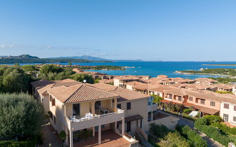 Golfo Aranci Apartments With Ac: Residential Area, Coastal And Oceanic Landforms, Home, Coast, Sea, Apartment, Shore, Suburb, Estate, Ocean