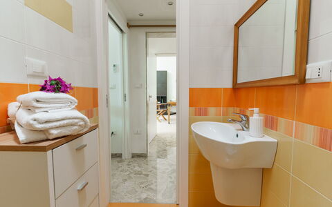 La Maison De Rosetta: Flooring, Plumbing Fixture, Interior Design, Floor, Bathroom Sink, Sink, Bathroom, Tap, Plumbing, Room