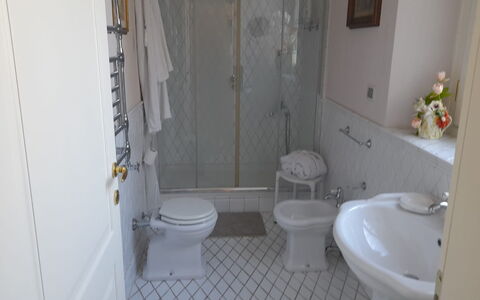 Villa Yvonne: Plumbing Fixture, Wall, Bathroom, Interior Design, Flooring, Floor, Bathroom Sink, Sink, Tap, Plumbing