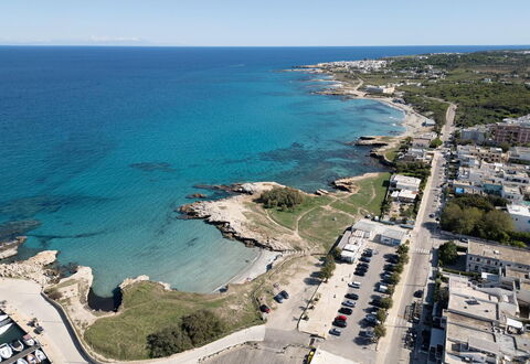 Villetta The Panoramic Rooftop, Wi-fi, San Foca: Sky, Blue, Water, Water Resources, Body Of Water, Coast, Coastal And Oceanic Landforms, Beach, Horizon, Sea
