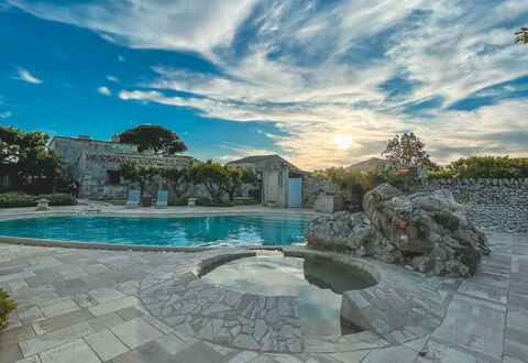 Masseria Capasa: Flagstone, Water Feature, Tile, Landscaping, Swimming Pool, Fountain