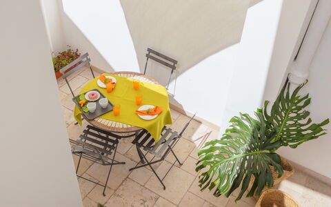 Dimora Storica: Wood, Furniture, Interior Design, Flooring, Floor, Table, Chair, Flowerpot, Houseplant, Kitchen & Dining Room Table