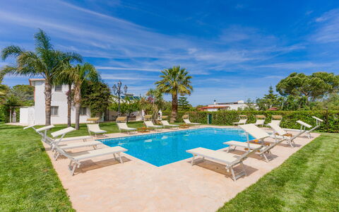 Ville Poggioreale: Blue, Swimming Pool, Tree, Resort, Landscaping, Eco Hotel, Estate, Garden, Thermae