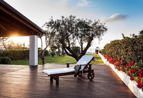 Cala Marina: Shade, Garden, Lawn, Landscaping, Yard, Outdoor Furniture, Outdoor Structure, Eco Hotel, Backyard, Villa