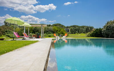Villa Flaminia: Blue, Swimming Pool, Resort, Garden, Leisure, Lawn, Landscaping, Outdoor Furniture, Thermae, Eco Hotel