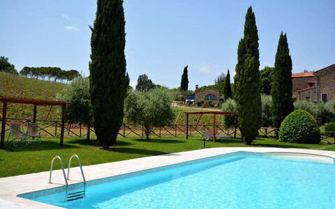 Agriturismo Agresto Apartments And Cottage, Pool,: Swimming Pool, Garden, Hacienda, Backyard, Landscaping, Resort, Estate, Lawn, Yard, Eco Hotel
