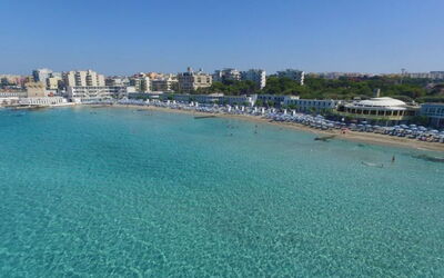 Sea View Apartment, Ac Gallipoli: Blue, Water Resources, Water, Body Of Water, Horizon, Sea, Waterway, Coastal And Oceanic Landforms, Beach