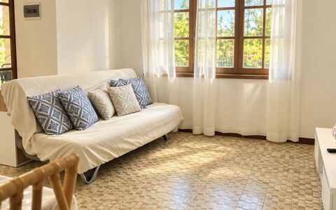 Villasimius 674: Flooring, Floor, Interior Design, Furniture, Wood, Couch, Room, Home, Living Room