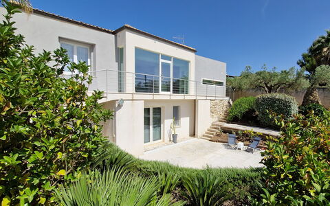 Villa Virginia: Residential Area, Shrub, Home, Estate, Balcony, Garden, Villa, Landscaping, Mansion, Hacienda