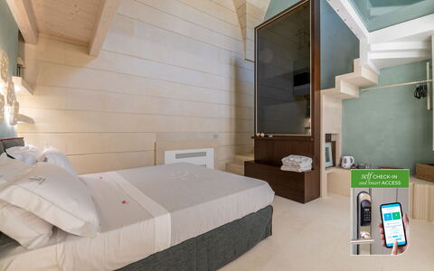 Accommodation:&nbsp;Russarda - Deluxe Room with Bath Tub - Borgo Bianc