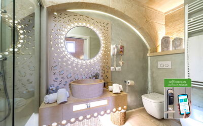Accommodation:&nbsp;Meridiano - Romantic Room - Borgo Bianco