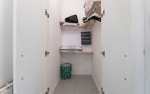 La Rondine Apartment: Flooring, Floor, Interior Design, Room, Ceiling, Apartment, Plumbing Fixture, Cabinetry