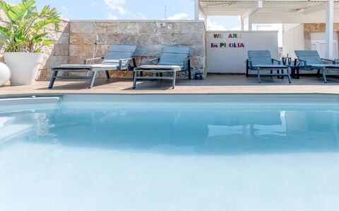 Santo Stefano Raro Rooms Collection: Swimming Pool, Resort, Outdoor Furniture, Hotel, Chair, Shade, Umbrella, Sunlounger, Eco Hotel, Resort Town