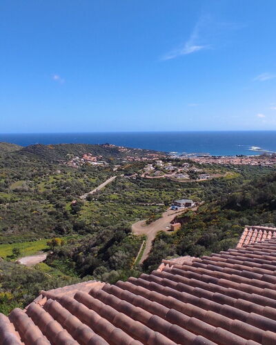 Belvedere Apartment Ac, Budoni: Sky, Horizon, Hill, Landscape, Highland, Terrain, Hill Station, Morning, Sea, Slope
