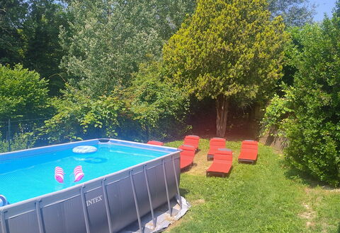 Cottage Wisteria: Garden, Lawn, Backyard, Leisure, Plastic, Shade, Yard, Swimming Pool, Park