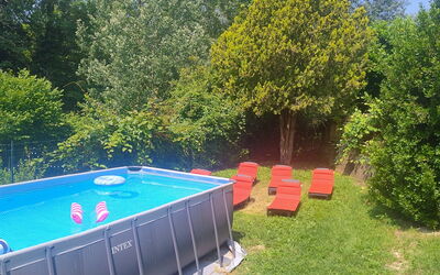 Cottage Wisteria: Garden, Lawn, Backyard, Leisure, Plastic, Shade, Yard, Swimming Pool, Park