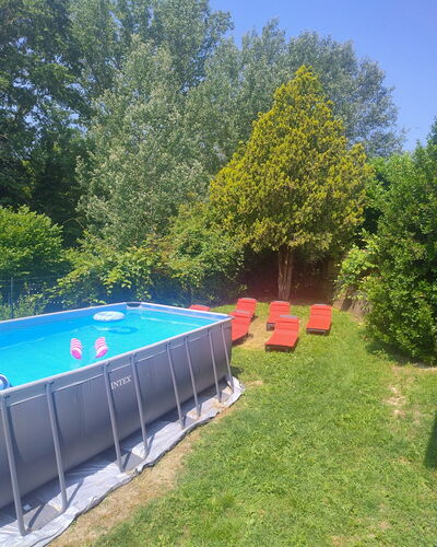 Cottage Wisteria: Garden, Lawn, Backyard, Leisure, Plastic, Shade, Yard, Swimming Pool, Park