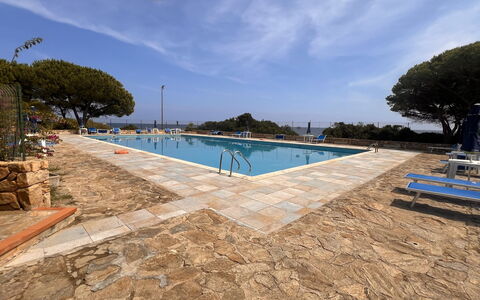 Villetta Oasi Belvedere, Budoni, Wifi, Ac: Swimming Pool, Resort, Coast, Resort Town, Tropics, Bay