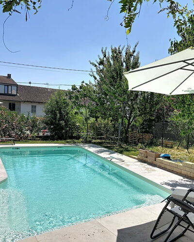 Casetta di Agnese: Swimming Pool, Water, Outdoor Furniture, Resort, Umbrella, Composite Material, Shade, Eco Hotel, Water Feature, Chair