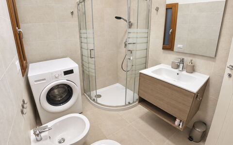 Harmony - Holiday and Workation: Bathroom, Plumbing Fixture, Flooring, Sink, Interior Design, Bathroom Sink, Floor, Toilet, Tap, Bathroom Cabinet