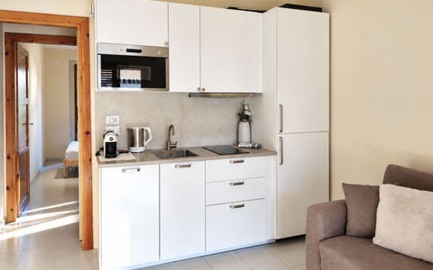 Harmony - Holiday and Workation: Furniture, Cabinetry, Interior Design, Flooring, Wood, Countertop, Floor, Room, Major Appliance, Kitchen