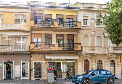Casa Ballerini: Building, Window, City, Neighbourhood, Town, Facade, Apartment, Street, Mixed-Use
