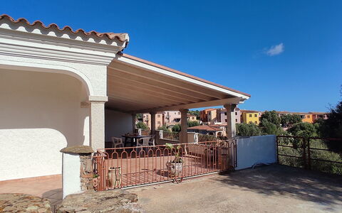 La Casetta Di Greise: Column, Shade, Outdoor Structure, Hacienda, Balcony, Porch, Courtyard, Pergola, Villa