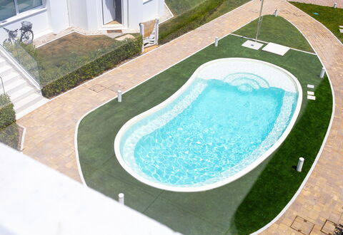 Brezza Costa Conero: Swimming Pool, Composite Material, Leisure, Water Feature, Artificial Turf, Lawn, Landscaping, Garden, Resort, Yard