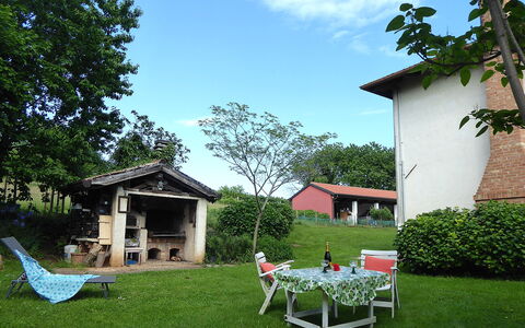 Casa Ballo delle Streghe, Garden, Montebelluna: Shrub, Garden, Furniture, Lawn, Backyard, Cottage, Outdoor Furniture, Shade, Chair, Yard