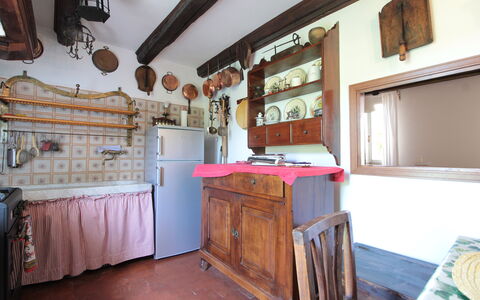 Casa Ballo delle Streghe, Garden, Montebelluna: Furniture, Wood, Interior Design, Kitchen, Flooring, Cabinetry, Cupboard, Room, Floor, Home