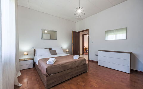 Celeste: Interior Design, Ceiling, Floor, Flooring, Room, Bed, Furniture, Apartment, Bedroom, Bed Sheet