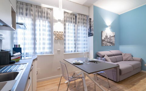 Vittoria Suite: Furniture, Interior Design, Flooring, Floor, Room, Ceiling, Home, Lighting, Apartment, Table