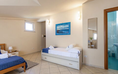 Sweet Conero: Floor, Furniture, Interior Design, Flooring, Ceiling, Apartment, Home, Bedroom, Room, Bed