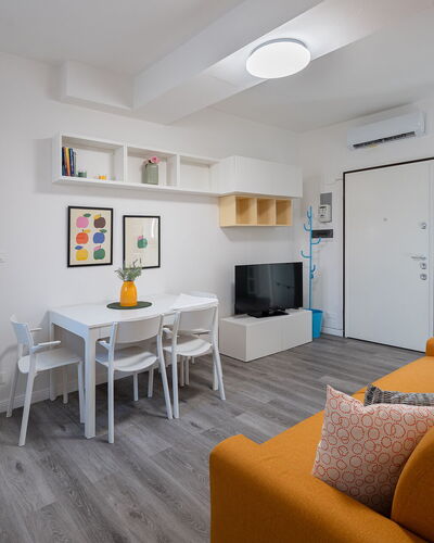 Aselli Home: Interior Design, Flooring, Furniture, Floor, Wood, Ceiling, Room, Apartment, Couch, Living Room