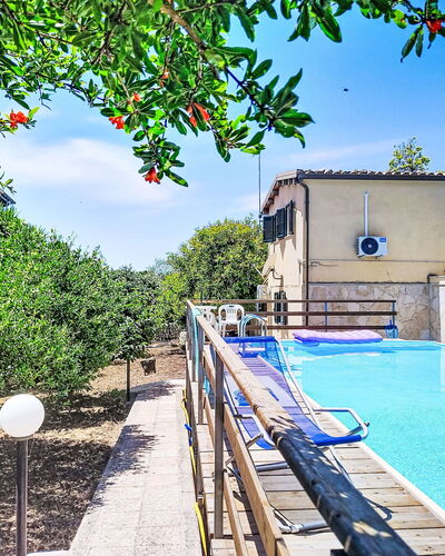 Casa Paolina: Blue, Swimming Pool, Fence