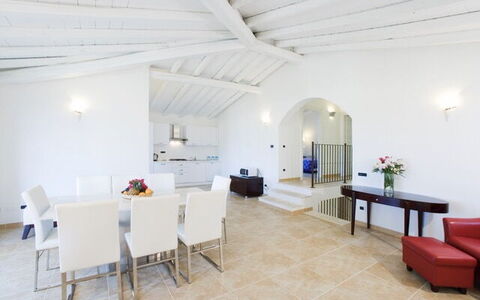 Villa Fico D'india 2: Ceiling, Flooring, Interior Design, Furniture, Floor, Apartment, Room, Couch, Chair
