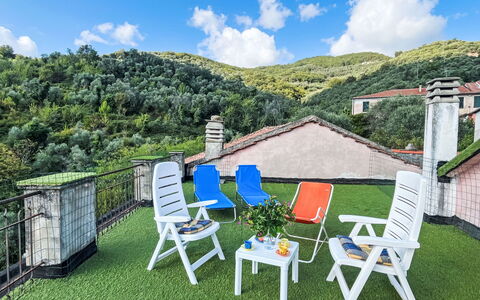 Ca'De Scia Biancotta: Outdoor Furniture, Furniture, Chair, Leisure, Outdoor Table, Garden, Eco Hotel, Balcony, Shade, Yard