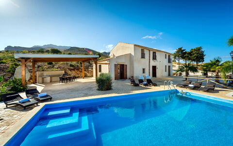 Villa La Musa: Blue, Swimming Pool, Resort, Outdoor Furniture, Eco Hotel, Estate, Leisure, Thermae, Umbrella, Villa