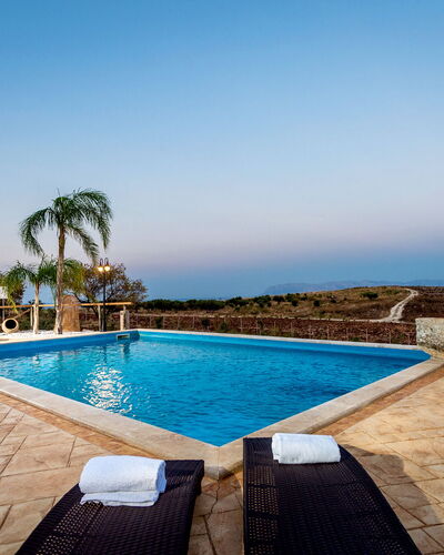 Villa La Musa: Blue, Swimming Pool, Resort, Outdoor Furniture, Eco Hotel, Hotel, Villa, Sunlounger, Resort Town, Umbrella