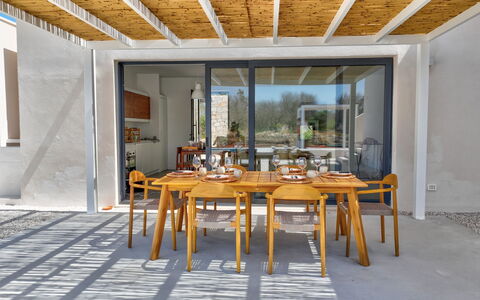 Casa Vita Bella: Furniture, Wood, Table, Kitchen & Dining Room Table, Chair, Dining Room, Wood Stain, Hardwood, Natural Material, Restaurant
