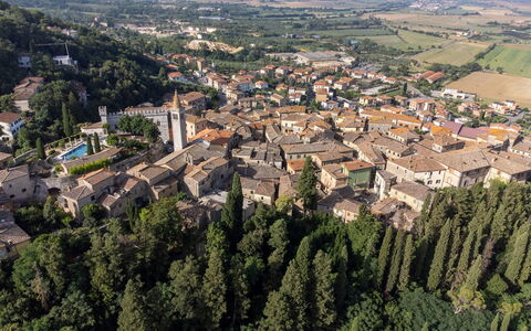 Torre di Serre: Bird'S-Eye View, Residential Area, Neighbourhood, Aerial Photography, Urban Design, Human Settlement, Suburb, Village, Cityscape