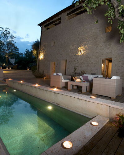 Asolina Villa: Wall, Swimming Pool, Architecture, Outdoor Furniture, Composite Material, Home, Flowerpot, Estate, Water Feature, Courtyard