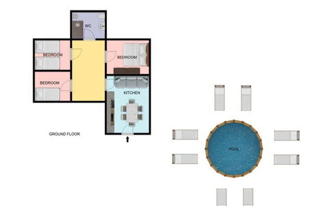Villa Altavista: Design, Living Room