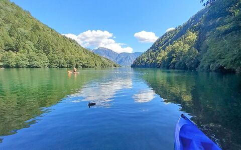 Chalet Genzianella: Water, Water Resources, Body Of Water, Mountainous Landforms, Nature, Mountain, Watercourse, Boat, Waterway, Natural Landscape