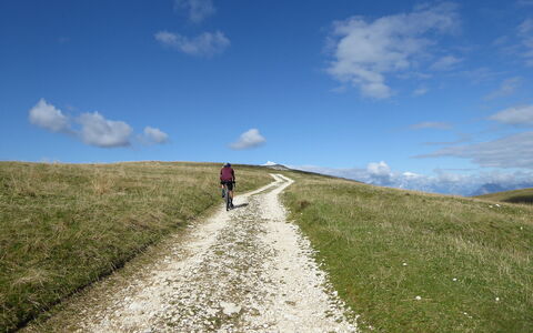 Chalet Genzianella: Grassland, Ecoregion, Plain, Hill, Trail, Landscape, Steppe, Cloud, Meadow