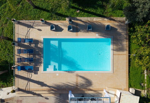 Villa Ninfa: Swimming Pool, Blue, Water, Resort, Outdoor Furniture, Composite Material, Leisure, Eco Hotel, Thermae, Chair