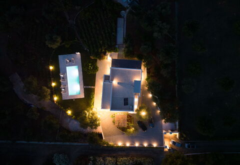 Lacorte di Ninetta: Swimming Pool, Estate, Resort, Eco Hotel, Dusk, Landscape Lighting, Villa, Landscaping, Night, Mansion