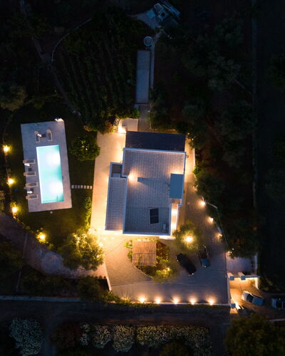 Lacorte di Ninetta: Swimming Pool, Estate, Resort, Eco Hotel, Dusk, Landscape Lighting, Villa, Landscaping, Night, Mansion