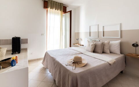 Villa Vitalis: Furniture, Interior Design, Wall, Bedroom, Bed, Wood, Flooring, Floor, Textile, Room